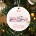 Cute Animals Personalized Christmas Tree Ornament