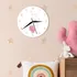 Cute Cat Designed Personalized Wall Clock
