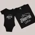Dad and Baby Matching T-Shirts - Funny and Personalised