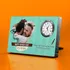 Dad Desk Photo Frame with Miniature Clock