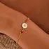 Daisy and Ladybug Themed Gold Plated Bracelet