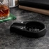 Dark Gray Ceramic Cigar Ashtray Gifts for Cigar Lovers