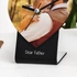 Dear Father Heart Shaped Desk Clock Father's Day