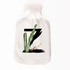 Decorative Initial Design Personalized Hot Water Bottle