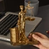 Desktop Card Holder Pen Holder Compartment Justice Scale Sculpture