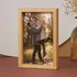 Personalised Wooden Photo Frame for Desk Display