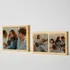 Desktop Wooden Photo Block Set 2 pcs