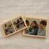 Desktop Wooden Photo Block Set 2 pcs