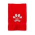 Embroidered Paw Design Personalized Pet Towel with Name