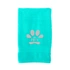 Embroidered Paw Design Personalized Pet Towel with Name