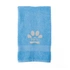 Embroidered Paw Design Personalized Pet Towel with Name