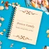 Family Album with Wooden Cover