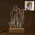 Family Line Art LED Lamp Gift