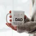 Family Name Personalized Dad Gift Mug