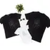 Family T-Shirt Set Set with Lineart Hand Design