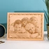 Personalised Family Wooden Photo Engraving Keepsake Gift