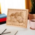 Personalised Family Wooden Photo Engraving Keepsake Gift