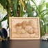 Personalised Family Wooden Photo Engraving Keepsake Gift
