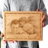 Personalised Family Wooden Photo Engraving Keepsake Gift