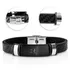 Father and Child Fist Bump Leather Bracelet