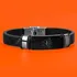 Father and Child Fist Bump Leather Bracelet