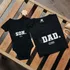 Father Son Combination Name T-Shirt and Body