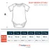 Personalised Baby Bodysuit with 'Me and Mummy Love You Daddy' Message