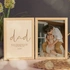 Father's Day Gift Personalized Special Message Hinged Wooden Photo Frame