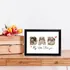 Father's Day Gift Photo Printed Decorative Frame