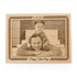 Personalized Engraved Wooden Photo Gift for Dad with Family Photo