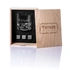 Father's Day Gifts Personalized Whiskey Set in Custom Wooden Box