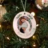 Festive Christmas Custom Name Ornament