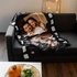 Personalised Filmstrip Photo Blanket for Couples
