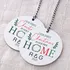 First Christmas House Gift Personalised MDF Tree Ornament