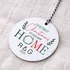 First Christmas House Gift Personalised MDF Tree Ornament