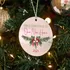First Christmas in Our Home! Personalized Christmas Ornament with Target Year