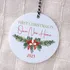 First Christmas in Our Home! Personalized Christmas Ornament with Target Year