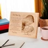 First Father's Day Gifts Printed Wooden Picture