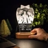 First Father's Day LED Lamp with Photo