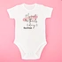 Personalised First Mother's Day Baby Bodysuit with Custom Name