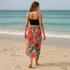 Floral Design Beach Pareo Wrap Perfect Summer Accessory