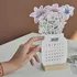 Floral Desk Calendar Perfect for Birthday and Christmas Gifts