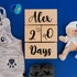 Personalised Wooden Baby Name and Milestone Blocks