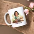 For the Mom Who Cooks with Love Personalized Cartoon Mug Gift