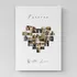 Personalised Heart Collage Canvas Print 16x24 Romantic Gift