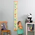 Fun Dinosaur Themed Height Measurement Chart for Kids Rooms