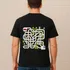 Fun Maze Massage T-Shirt for Dads and Kids