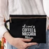 Personalised Makeup Bag with Humorous Quote for Women