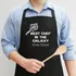 Personalised Chef Apron with Custom Name for Food Lovers
