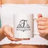 Gift for a Friend Personalised Decorative Coat of Arms Mug